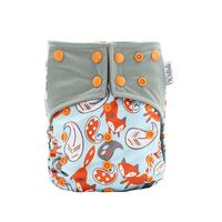 Fox Design Bamboo Charcoal Cloth Nappy