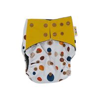 Polka Dots Bamboo Charcoal Cloth Nappy