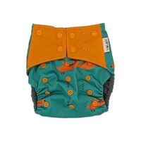 Green Fox Bamboo Charcoal Cloth Nappy