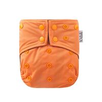 Plain Coral Bamboo Charcoal Cloth Nappy