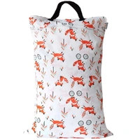 Waterproof Double Zip Large Wet Bag Cycling Fox 40x70cm