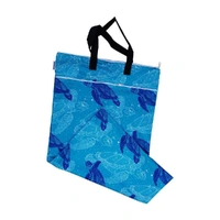 Waterproof Double Zip Large Wet Bag Turtles 40x70cm