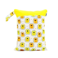 Waterproof Double Zip Wet Bag Lions 30x40cm