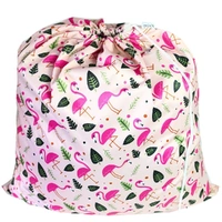 Flamingo Drawstring Waterproof Wet Bag