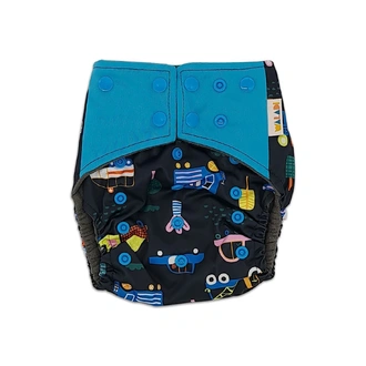 Vehicles Bamboo Charcoal Cloth Nappy