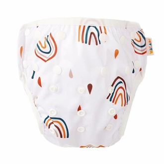 Reusable Swim Nappy - Rainbow & Rain Design