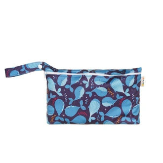 Pouch Wet Bag - Blue Whales