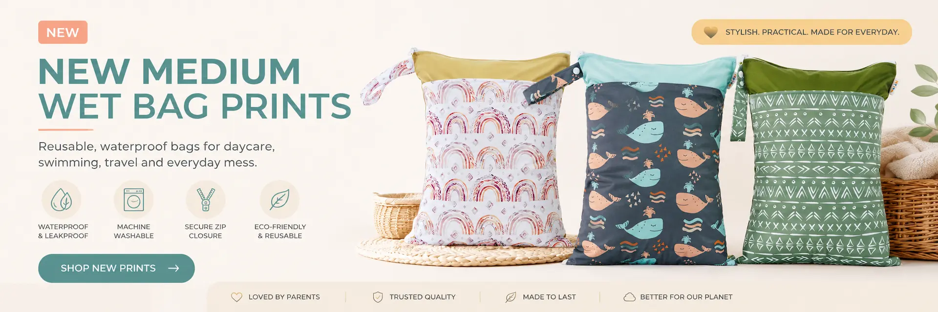 Introducing Waladi New Medium Wet Bags Collection